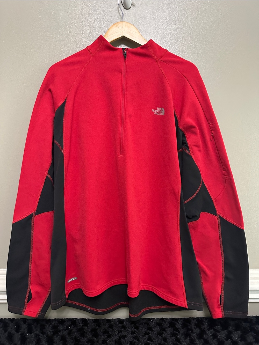 Mens The North Face Vapor wick pullover jacket Sz XXL